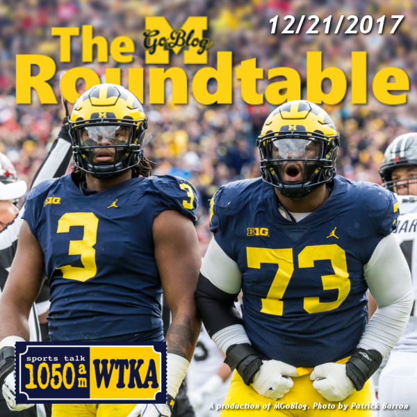 WTKA Roundtable 12/21/2017: Michigan Needs to Recruit a Guy Who Looks Like Prince