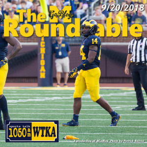 WTKA Roundtable 9/20/2018: Why Don't We Stiff-Arm More Running Backs?
