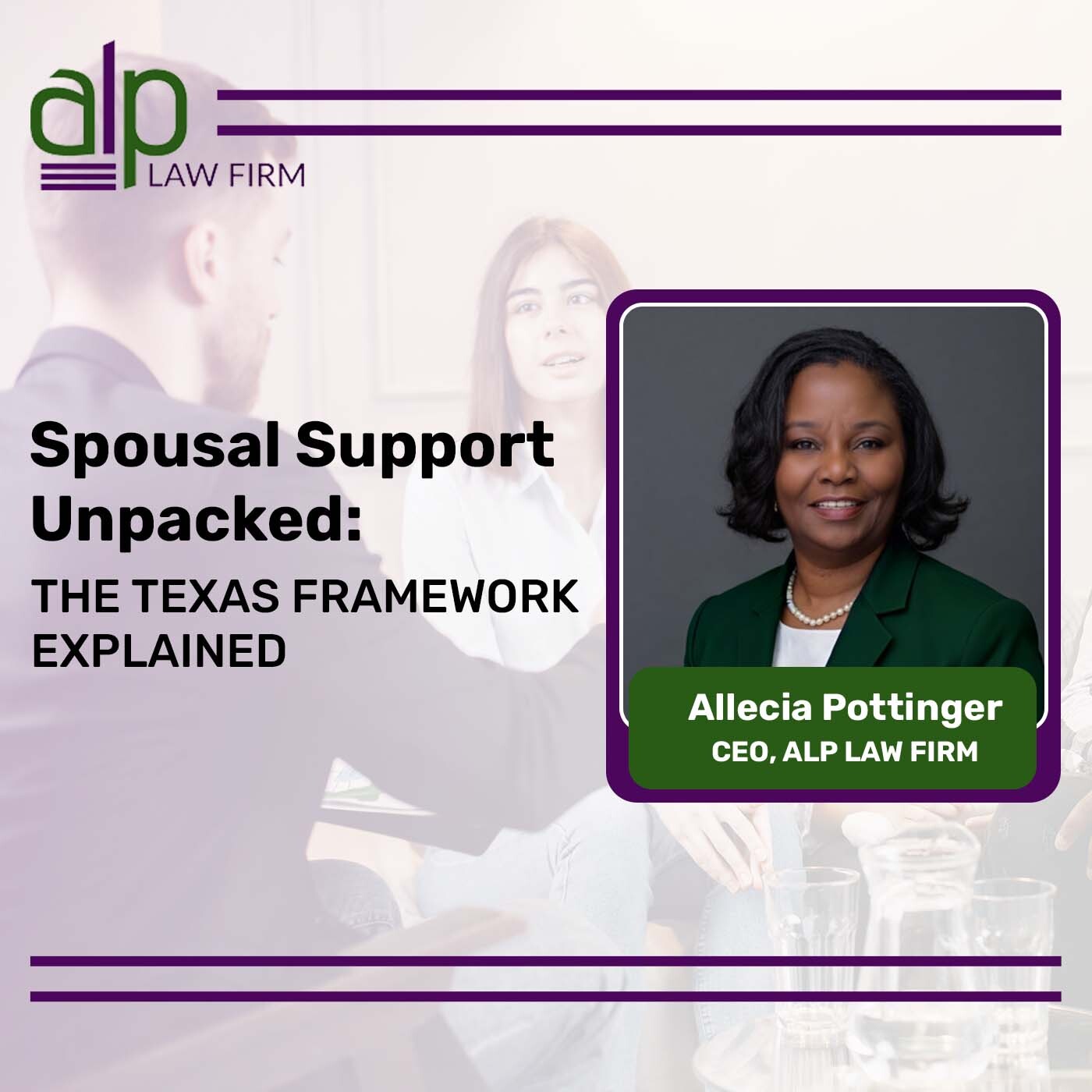 Spousal Support Unpacked: The Texas Framework Explained