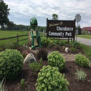 Aim Hometown Innovations Podcast - Churubusco Clerk-Treasurer Madalyn Sade-Bartl discusses the town’s new playground and long-term vision 