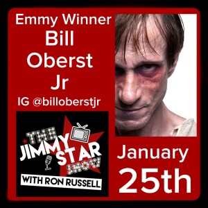 Emmy Winning Actor Bill Oberst Jr and Fitness Expert/ Author Linda Steele join us on this episode of The Jimmy Star Show with Ron Russell broadcast li...