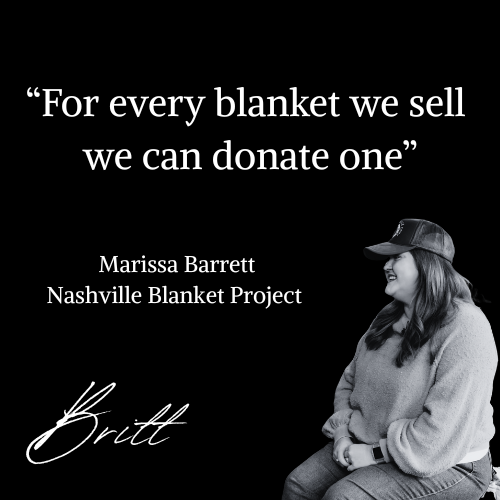 Nashville Blanket Project:  Donating Blankets To Those In Need