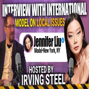 International Model Jennifer Liu on Local Issues hosted by Irving