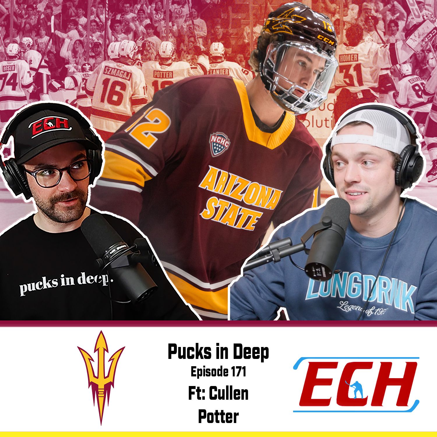 Episode #171 of Pucks in Deep FT: Cullen Potter
