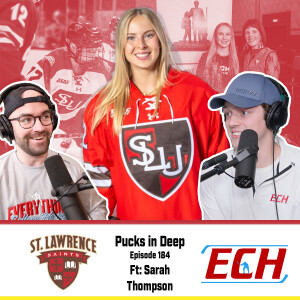 Episode #184 of Pucks in Deep FT: Sarah Thompson