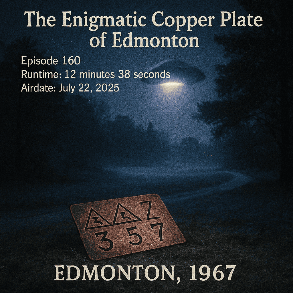 The Enigmatic Copper Plate of Edmonton | The Shadow Frequency Ep.160