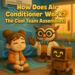 How Does Air Conditioner Work? The Cool Team Assembles!