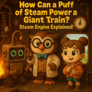 How Can a Puff of Steam Power a Giant Train? Steam Engine Explained!
