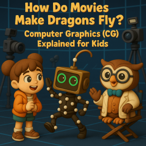 How Do Movies Make Dragons Fly? Computer Graphics (CG) Explained for Kids