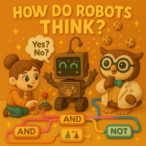 How Do Robots Think? [Binary Logic and Logic Gates Explained for Kids]