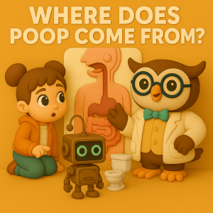 Where Does Poop Come From? [Your Body’s Super Poop Machine]
