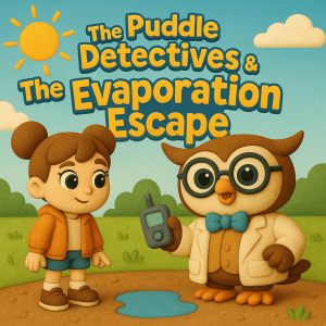 The Puddle Detectives & The Evaporation Escape [Evaporation Explained for Kids]