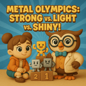 Metal Olympics: Strong vs. Light vs. Shiny! [Gold, Aluminum and Titanium ]