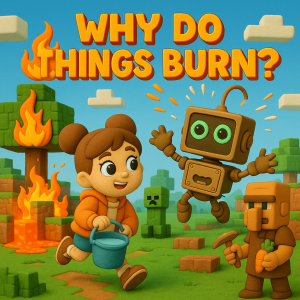Why Do Things Burn? [STEMcraft Friday: Science behind Minecraft]