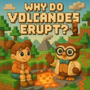 🌋 Why Do Volcanoes Erupt? [STEMcraft Friday: Lava Lakes and Earth’s Gooey Middle]