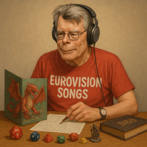 2.11 - Júró og tónlist, ofhlaðið lof, spunaspil og bestu bækur Stephen King