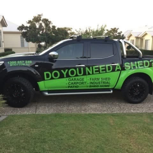 The UTE Sign: Simple Marketing Power for Shed Sales