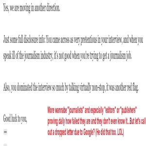 EP 42: More Wannabe Journos Preaching Again