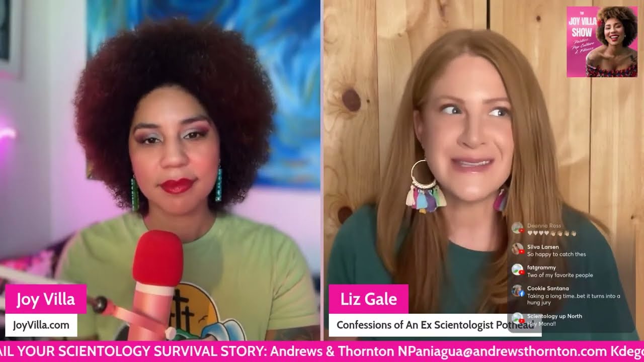 Liz Gale – 3rd Gen Scientology SURVIVOR – The Joy Villa Show Ep 64