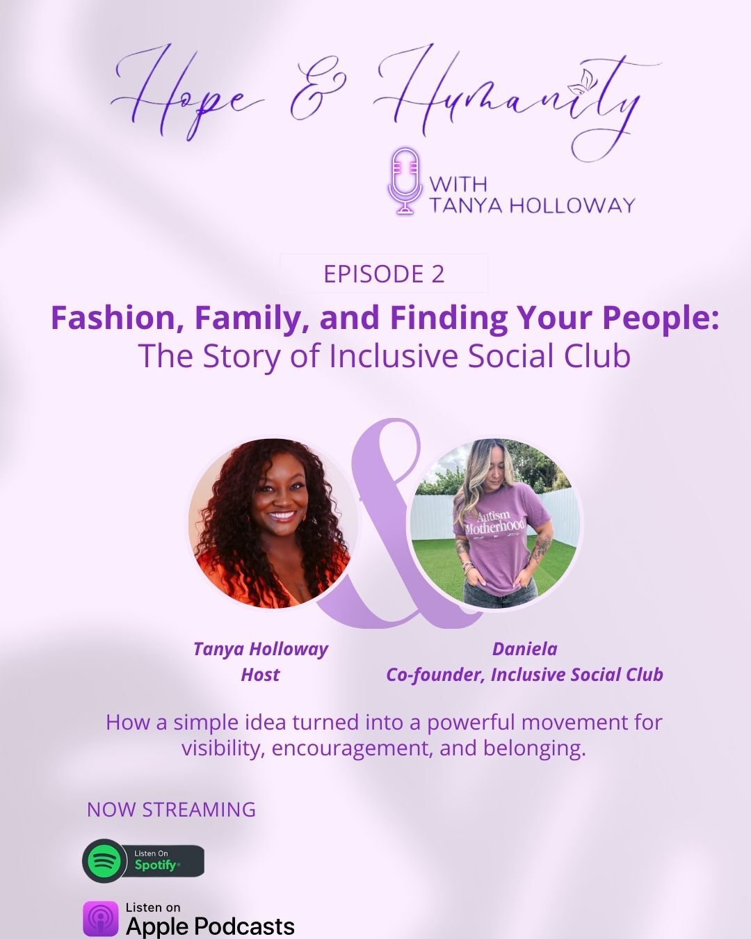 Ep. 2: Fashion, Family, and Finding Your People: The Story of Inclusive Social Club