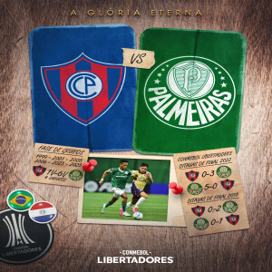 +45min: Direto do PARAGUAI para Cerro x Palmeiras
