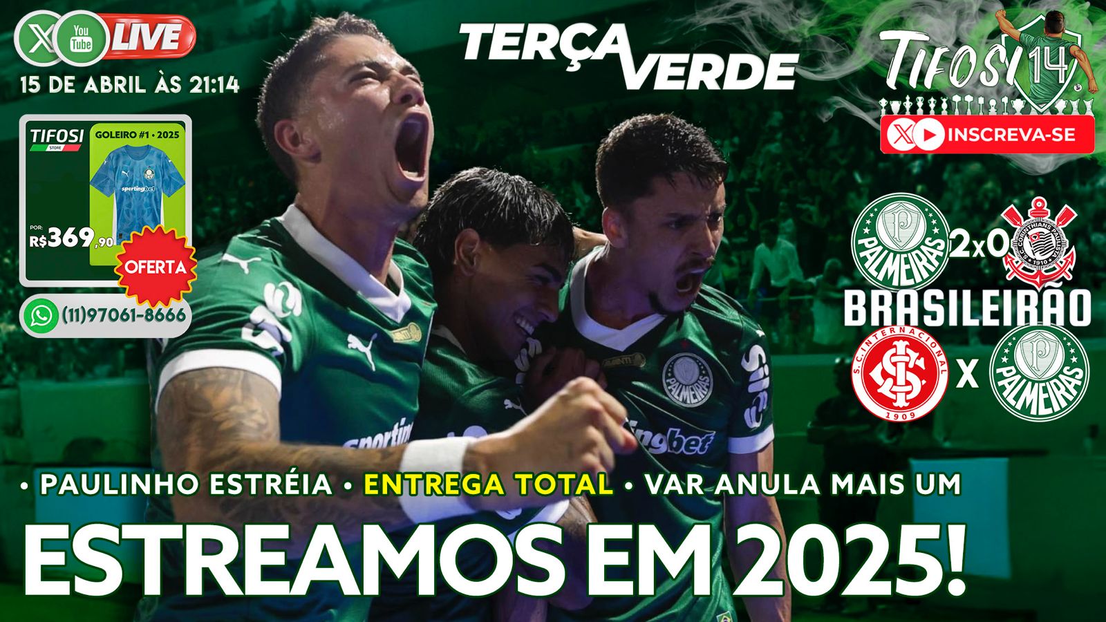TIFOSI 14® - S.E. Palmeiras (T14)
