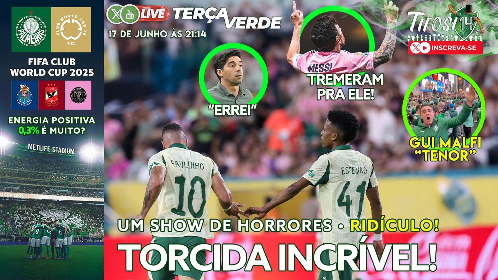 TIFOSI 14® - S.E. Palmeiras (T14)