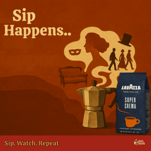 Sip Happens: When Italian Espresso Meets Surrealism