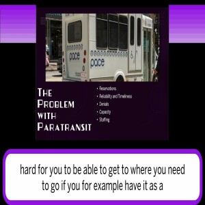 Episode 11: Paratransit