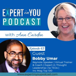 Building a Strong Personal Brand Can Help You Take Your Business to the Next Level with Bobby Umar