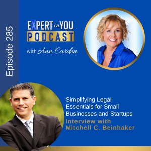Simplifying Legal Essentials for Small Businesses and Startups with Mitchell C. Beinhaker