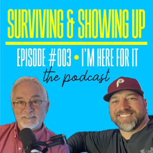#003 – Scott Chivinski – Surviving the Fall and Showing Up for Others | I’m Here For It Podcast
