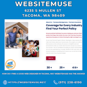 How Do I Find A Good Web Designer in Tacoma, WA? Websitemuse Has the Answer