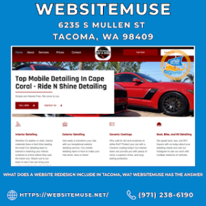 What Does A Website Redesign Include in Tacoma, WA? Websitemuse Has the Answer
