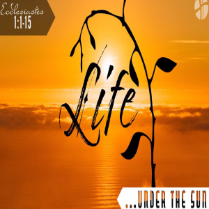 Ecclesiastes 1; LIFE... under the sun (1;1-15)