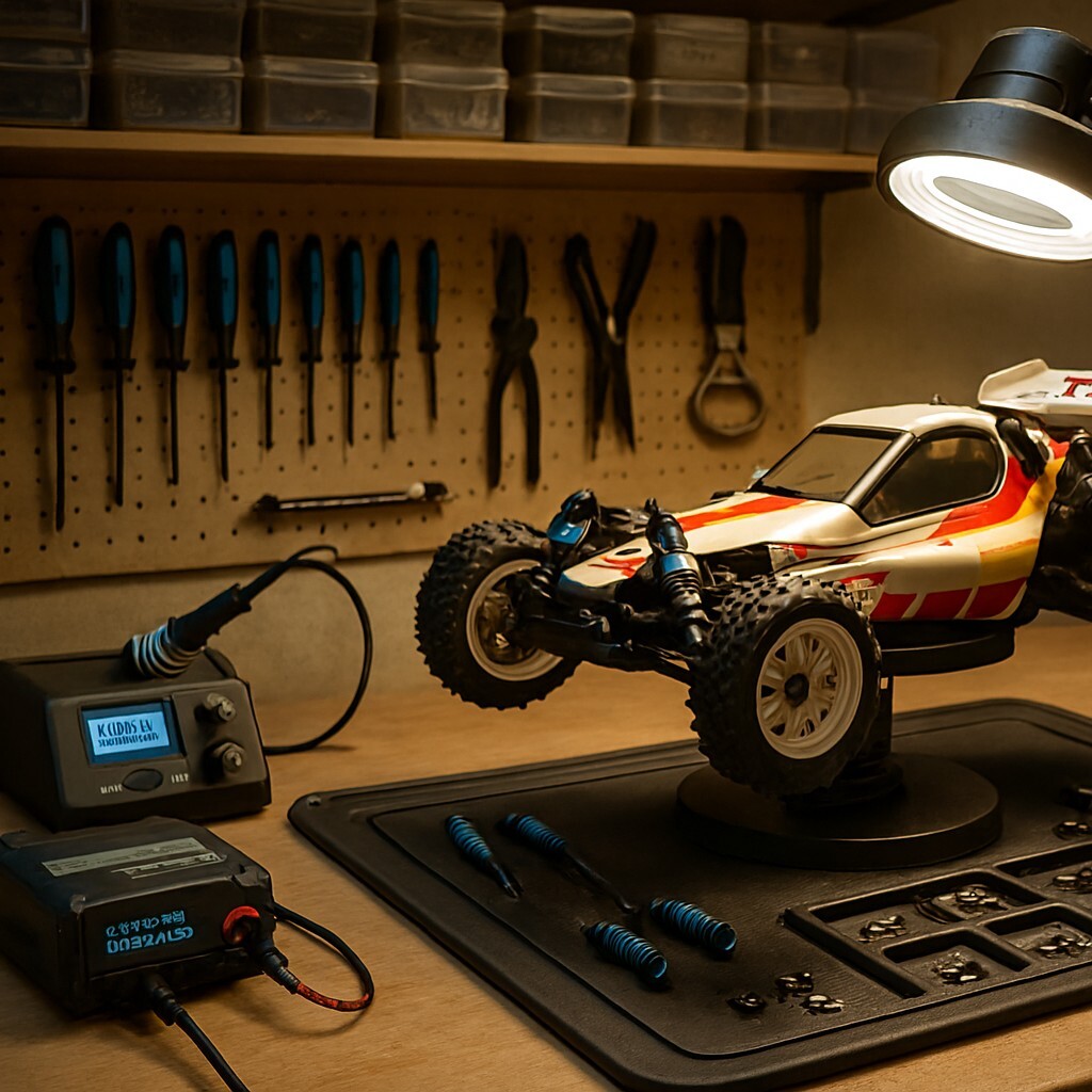 HOW-TO: Perfectly Set-Up an Ergonomic, Organized, Well-Lit R/C Hobby Workbench HOW-TO: Perfectly Set-Up an Ergonomic, Organized, Well-Lit R/C Hobby Workbench