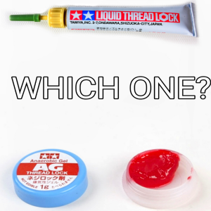 Red vs. Blue vs. Green vs. Orange Thread Lock in RC Cars