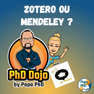 PhD Dojo – Zotero versus Mendeley avec Sarah Perrier