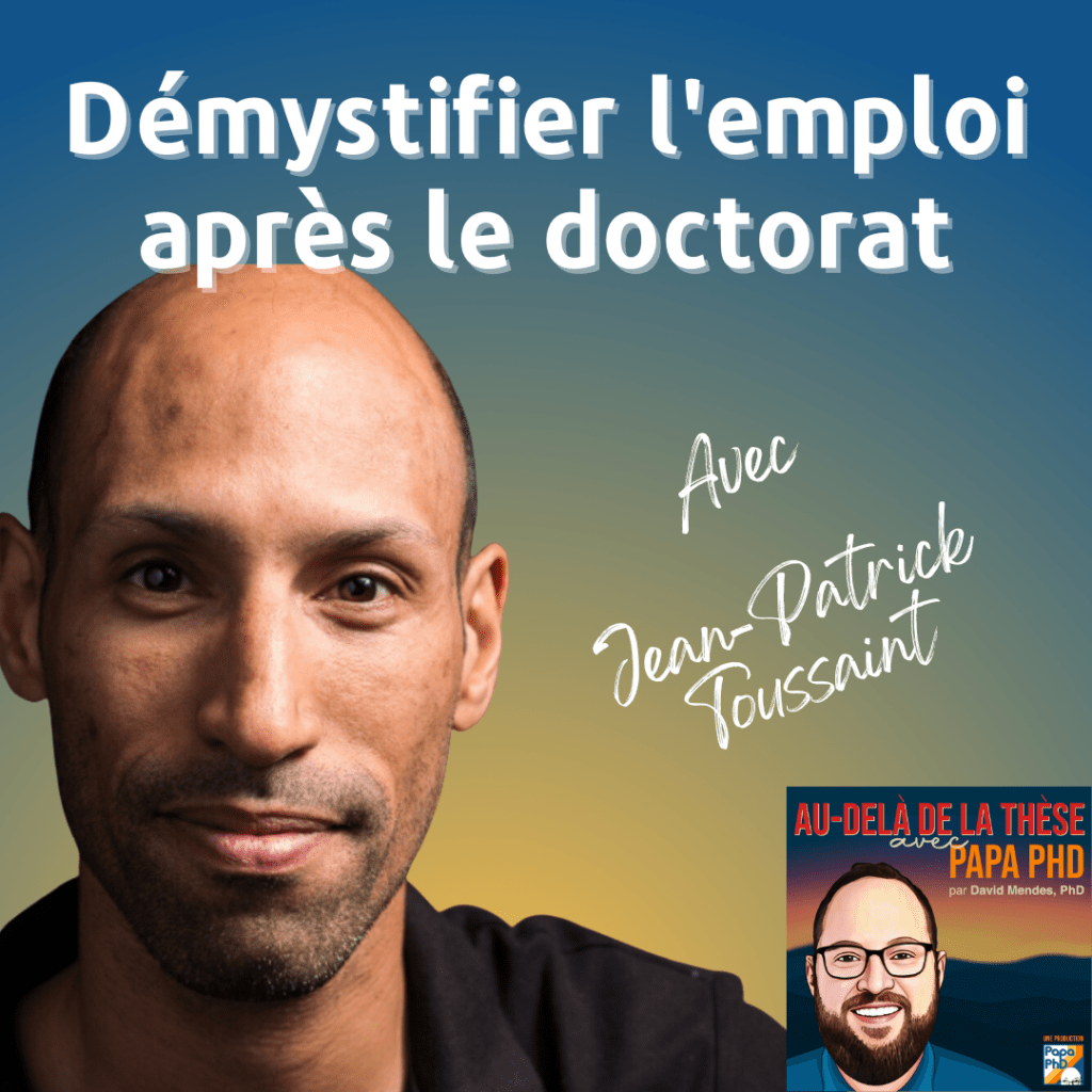Au-delà de la thèse avec Papa PhD