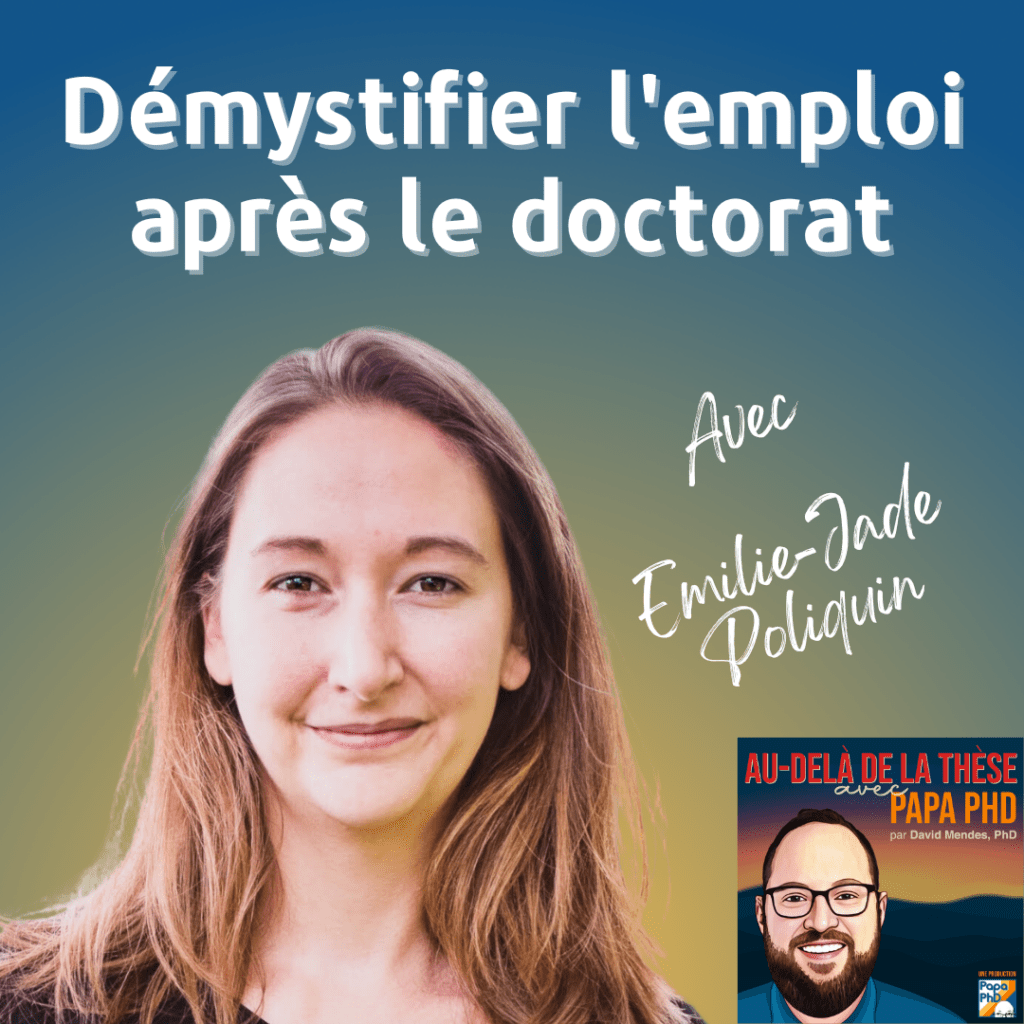 Au-delà de la thèse avec Papa PhD