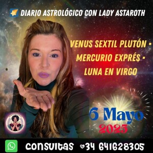 Diario Astrológico | Venus sextil Plutón y Mercurio a toda velocidad