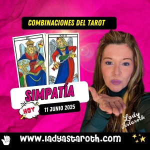 Simpatía: combinación de Emperatriz y Templanza en el Tarot