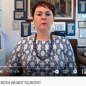 ”ROTH”ING - TO ROTH OR NOT? SARA FINKELSTEIN DAILY MONEY WI$DOM INTERNET TV RADIO
