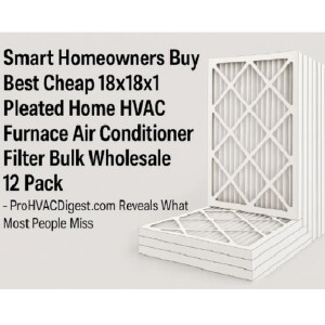 Smart Homeowners Buy Best Cheap 18x18x1 Pleated Home HVAC Furnace Air Conditioner Filter Bulk Wholesale 12 Pack – ProHVACDigest.com Reveals What Most People Miss