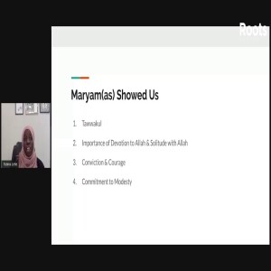Exploring the Quran for Women: The Story of Maryam