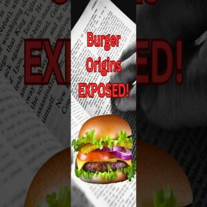 Burger Origins EXPOSED!#Hamburger #FoodFacts #MedicalCaseStudio #BurgerStory #FastFood #HistoryFacts