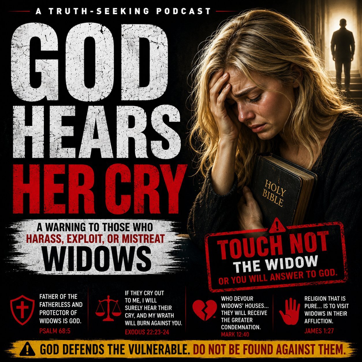 A Biblical Warning: Don’t Exploit Widows—God Hears Their Cry