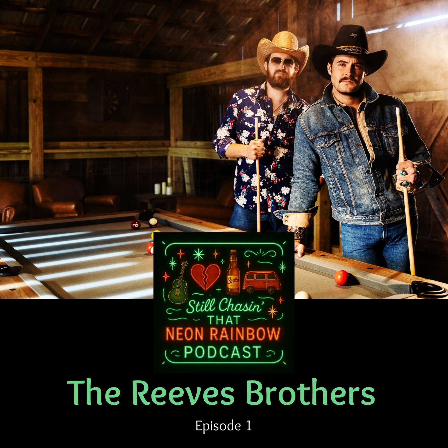 Still Chasin’ That Neon Rainbow Podcast – Episode 1 – The Reeves Brothers!