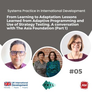 From Learning to Adaptation: Lessons Learned from Adaptive Programming and Use of Strategy Testing. A conversation with The Asia Foundation (Part 1)