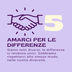 5 / AMARCI PER LE DIFFERENZE